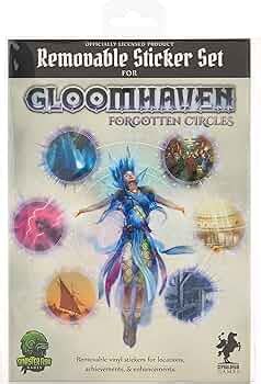 Cephalofair Games Gloomhaven Sticker Set Forgotten Circle Worksheets