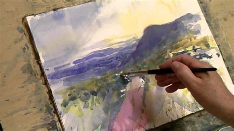 Loose Watercolor Demonstration Part 2 Watercolor Video Watercolor