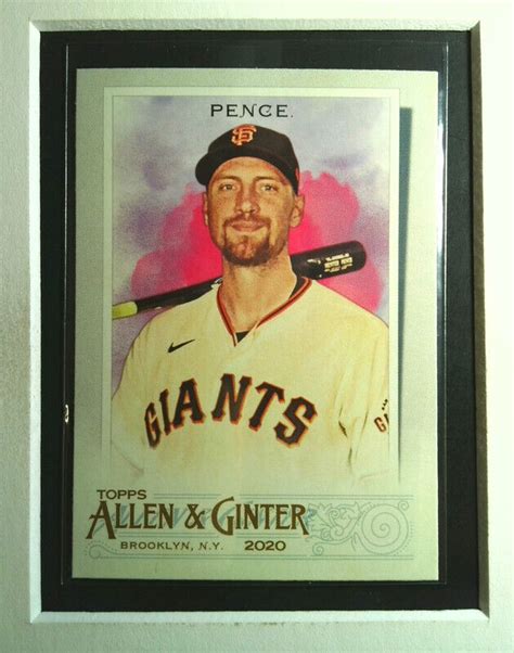 171 Hunter Pence 2020 Topps Allen And Ginter San Francisco Giants Ebay