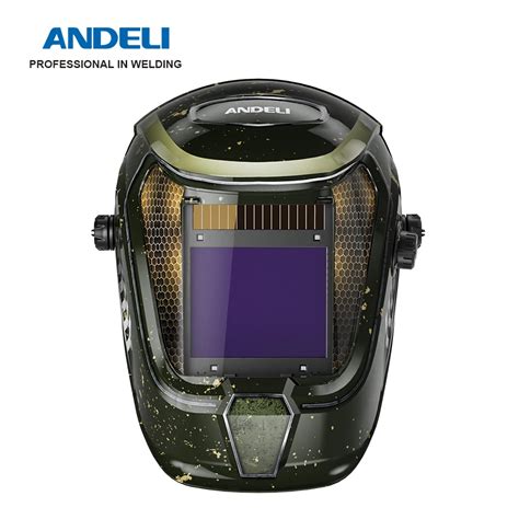 ANDELI Welding Helmet Auto Darkening Filter True Color 4 Arc Sensors