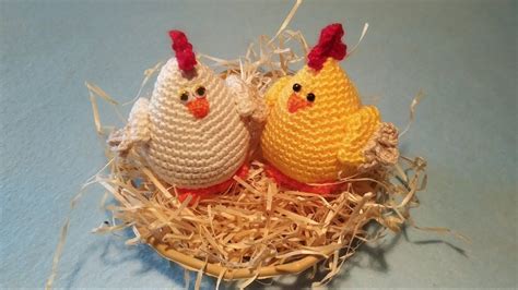 Gallina Uncinetto Amigurumi Tutorial Hen Crochet Pollito Crochet