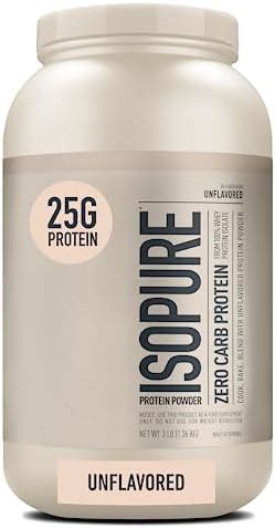 Amazon Isopure Dutch Chocolate Whey Isolate Protein Powder With