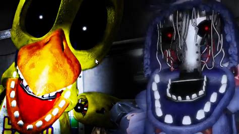 Los ANIMATRÓNICOS WITHERED me ATACAN Five Night s at Freddy s 2