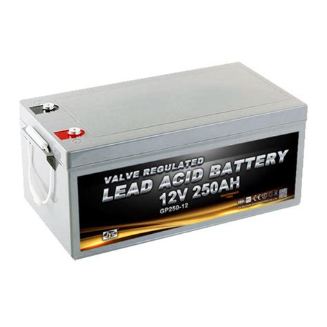 12v 250ah Maintenance Free Msds Sealed Lead Acid Solar Battery With High Capacity Meritsun