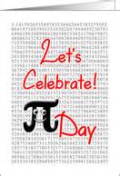 Pi Day Party Invitations from Greeting Card Universe