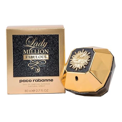 Perfume Paco Rabanne Lady Million Fabolous 80 ml Bodega Aurrera en línea