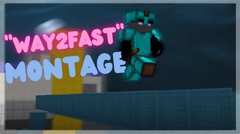 Way Fast Subscriber Montage Hypixel Bedwars Youtube