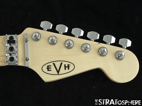 Eddie Van Halen EVH Striped Series NECK with TUNERS Maple | Reverb