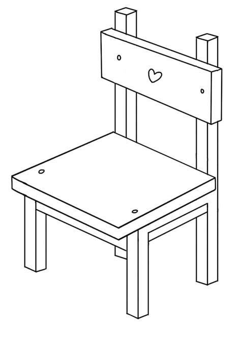 Desenhos De Cadeira Para Colorir Pintar E Imprimir ColorirOnline