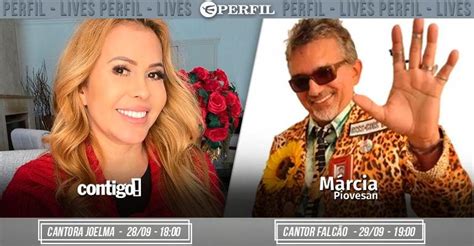 De Cantora Joelma A Cantor Falcão Confira A Agenda De Lives Exclusivas