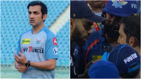 Theres Nothing Personal Gautam Gambhir Opens Up On Altercation