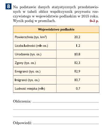 Wska Skutki Wydarze Przedstawionych W Tabeli Question