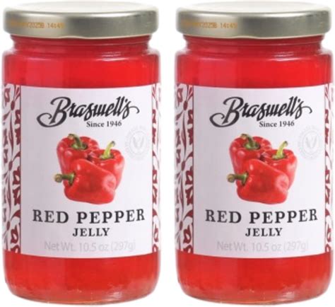 Amazon Braswell Red Pepper Jelly 10 5 OZ Pack Of 2 Jams And