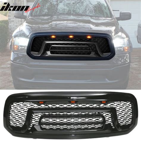 2019 2022 Dodge Ram 1500 Rebel Style Front Bumper Hood Grille Grill