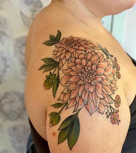 Black Dahlia Flower Tattoo Meaning Best Flower Site