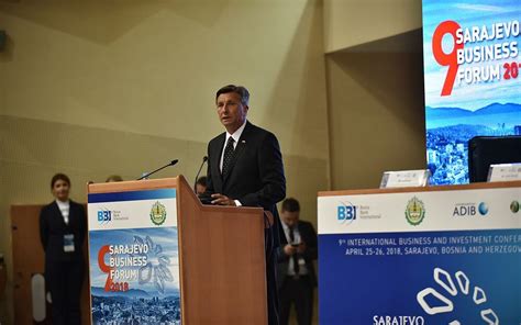 Predsjednik Slovenije Borut Pahor Sutra U Radnoj Posjeti Bih N