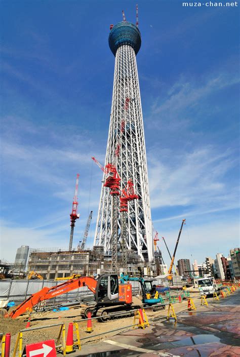 Tokyo Sky Tree Building Site Photo Report