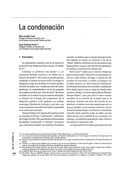 Formas De La Condonacion De Deudas Cts Q Q