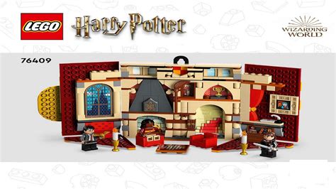 LEGO Instructions Harry Potter 76409 Gryffindor House Banner