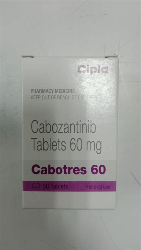 Cabotres Mg Allopathic Cabozantinib Tablets Cipla X At Rs