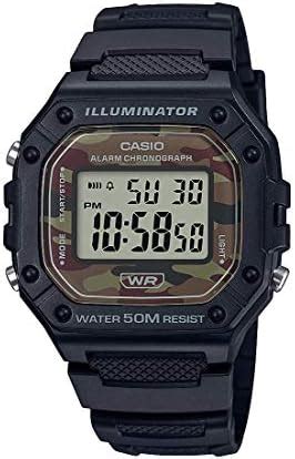 Casio Men S Digital Quartz Watch With Plastic Strap CA 53WF 2BEF