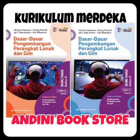 Jual Buku Dasar Dasar Pengembangan Perangkat Lunak Gim Vol Kelas