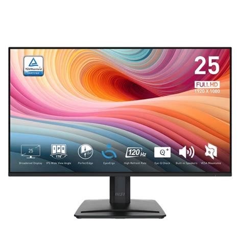 Msi Pro Mp E Inch Hz Ms Fhd Ultra Slim Frameless Monitor