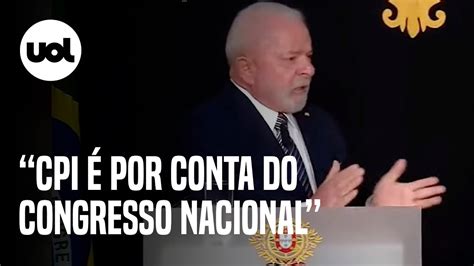 Lula diz que decidirá futuro do GSI quando voltar de Portugal e que