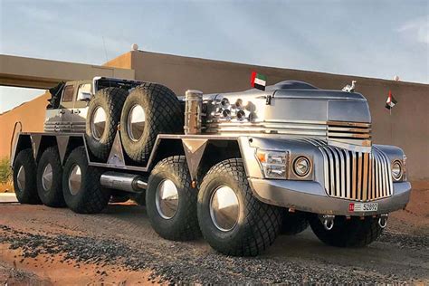 Ten Wheeled Dhabiyan Is The Worlds Biggest Suv Details