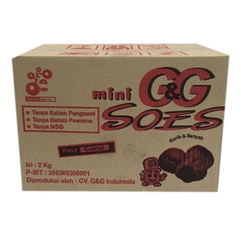 Jual 1 DUS SOES GG 2kg SUS COKLAT MERK GG EXP 2025 2026 Shopee