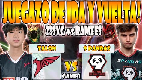 Pandas Vs Talon Bo Game Eliminaci N Ramzes Kiyotaka Vs Savage