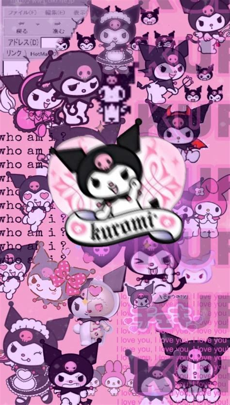 Kuromi🤍 | Pink wallpaper hello kitty, Hello kitty iphone wallpaper ...