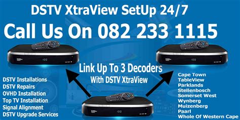 How To Connect 2 Dstv Explora With Extra View Wiring Work