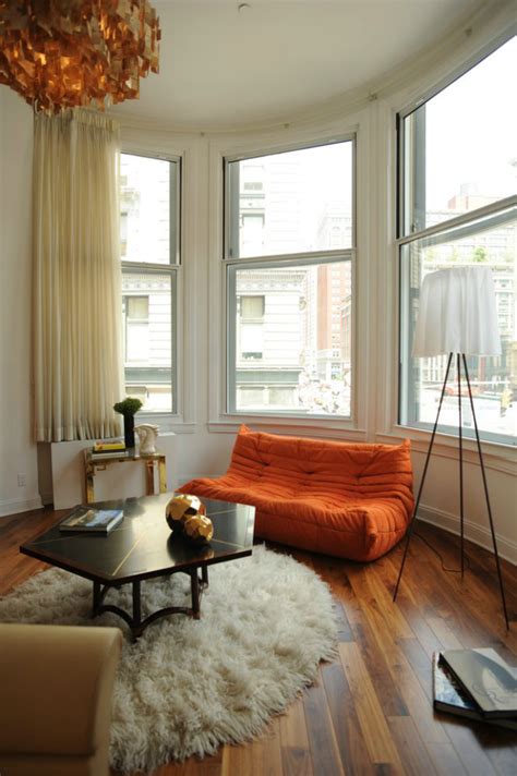 18 Orange Sofas That Will Spruce Up Your Living Room Set