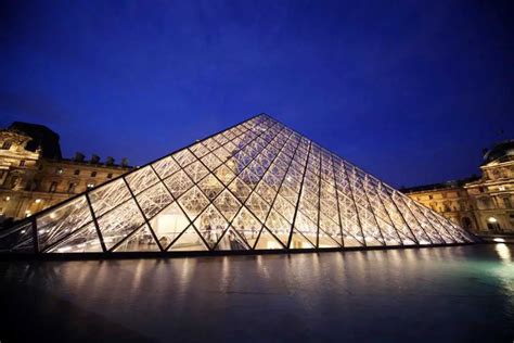 Louvre Pyramid Paris Building by I M Pei - e-architect