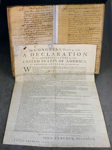 Preserving The Dunlap Broadside Of The Declaration Of Independence