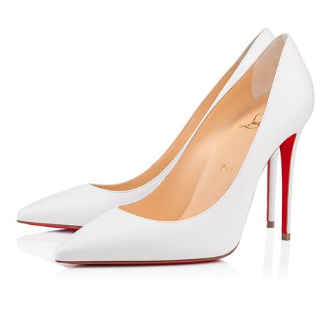 Christian Louboutin, White Pumps | Vogue India