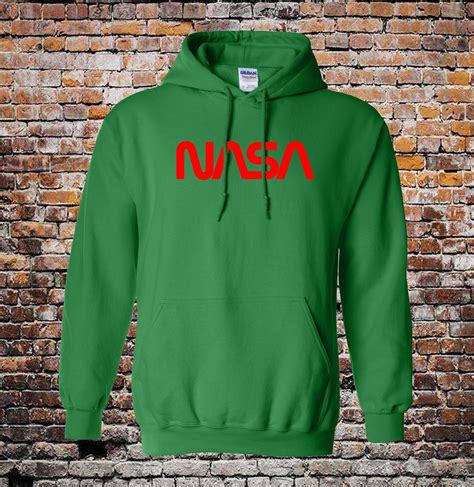 Nasa Worm Design Hoodie Space Hoodie All Colors Available Etsy