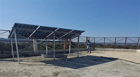 500kw Hybrid Solar System Installation in Jammu and kashmir