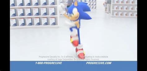 Funny Progressive Ad R Sonicthehedgehog