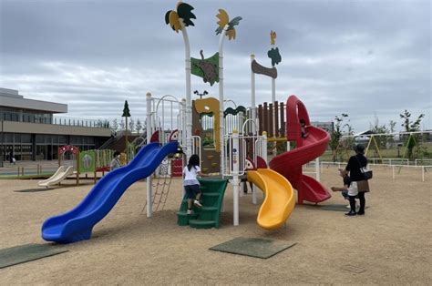 北長瀬未来ふれあい総合公園｜アクセス抜群の広々とした防災公園【岡山市北区】 岡山スタイル