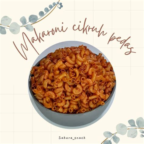 Jual Makaroni Cikruh Pedas Gram Shopee Indonesia