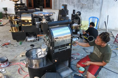 PRODUKSI MESIN PENGOLAHAN KOPI ANTARA Foto