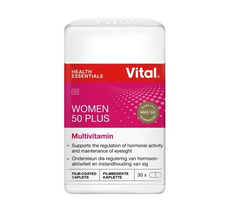 Vital 30s Women 50 Plus Tablets Makro