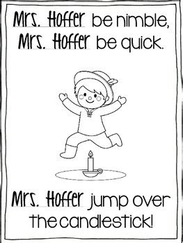 Jack be Nimble by Mrs Hoffer's Spot | Teachers Pay Teachers