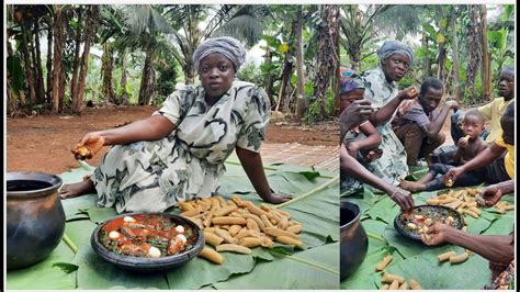 African Village Life Cooking Most Delicious Village Food For Lunch