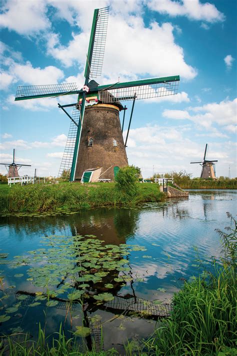 Holland Photography Print windmills Iv // Dutch | Etsy