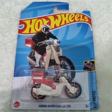 Hot Wheels Honda Super Cub Custom Shopee Malaysia
