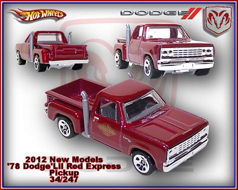 The BIG Dodge Lil Red Express Truck Hot Wheels Club ZA