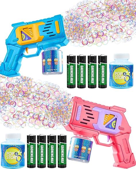 Pistola Spara Bolle Di Sapone Sparabolle Di Sapone 2 Pezzi Macchina